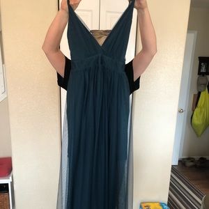 Blue Long Dress